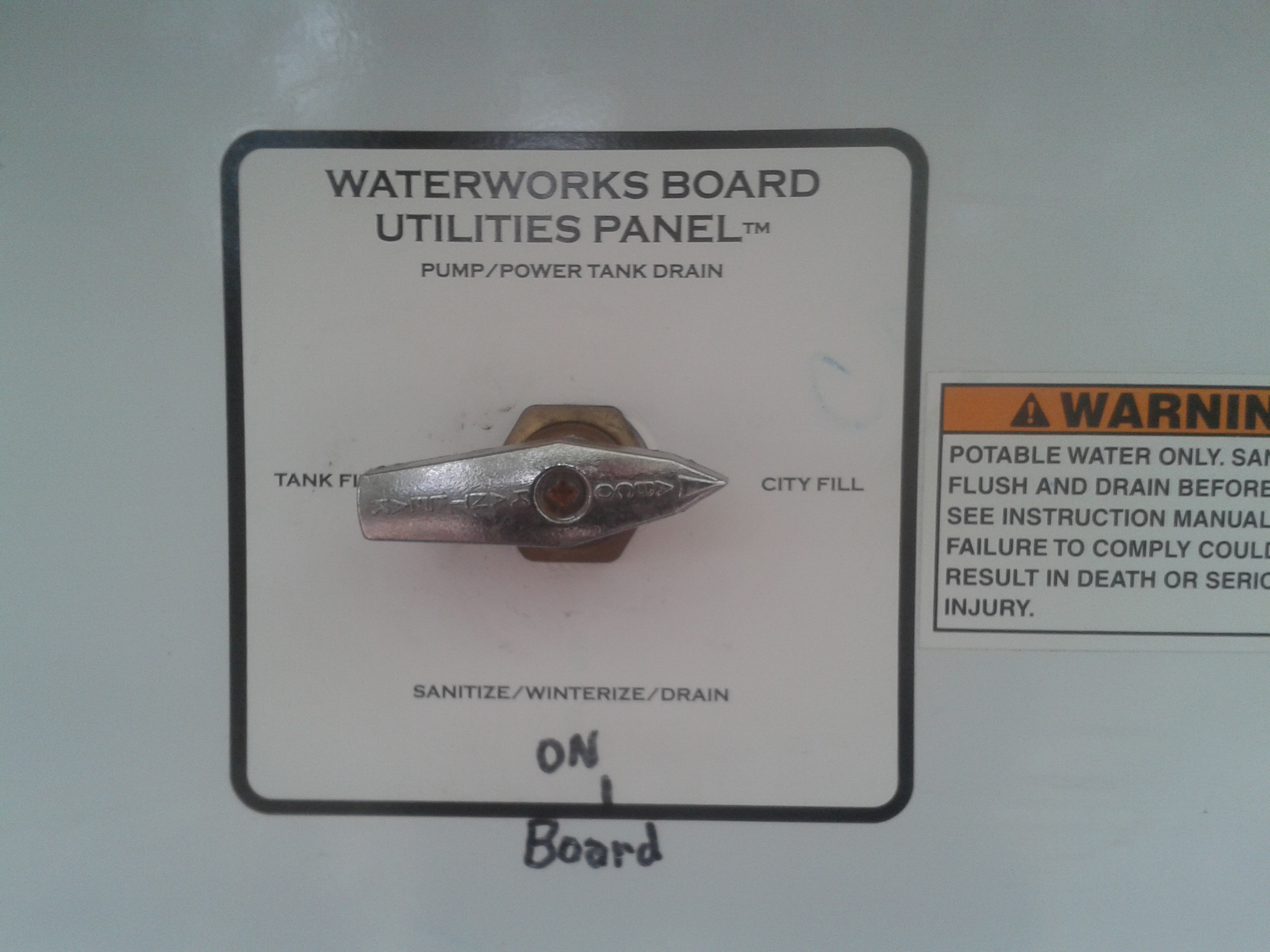 Waterworks Board Utilities Panel